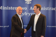 Mark Zuckerberg w Polsce - jako turysta, lecz spotkał się z ministrem Bonim