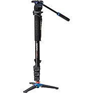 Benro A38FDS2 Series 3 Aluminum Monopod with 3-Leg A38FDS2 B&H