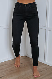Black Wash Shae KanCan Jeans Online