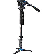 Benro A48FDS6 Series 4 Aluminum Monopod with 3-Leg A48FDS6 B&H