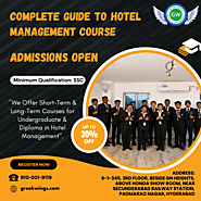 Best Institutions in Hyderabad for Hotel Management Courses