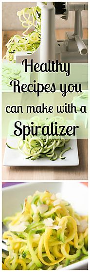 Healthy Spiralizer Recipes