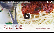 How to Make Zucchini Noodles Video Recipe