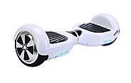 Hover X Self Balancing Hoverboard Balance Scooter with LED Lights, White