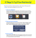 5 Thins to Try When your iPad Acts Up ~ Educational Technology and Mobile Learning