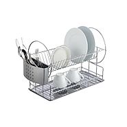Magic Chef 2-tier Chrome Dish Rack | Overstock.com Shopping - The Best Deals on Kitchen Gadgets