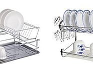 2 Tier Dish Rack with Tray - Affordable and Stylish for Your Kitchen - Tackk