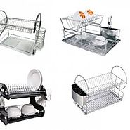Best 2 Tier Dish Rack with Drip Tray