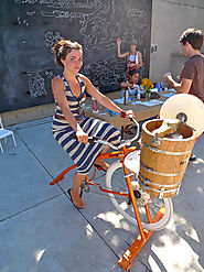 b004 | Ice Cream Bike — Pedal Powered Ice Cream Maker