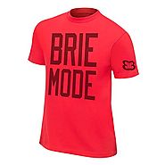 Official WWE Authentic Unisex Brie Bella "Brie Mode" Youth T-Shirt Small Red