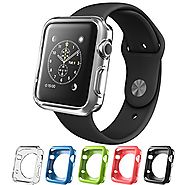 Apple Watch Case, i-Blason TPU Cases [5 Color Combination Pack] for Apple Watch / Watch Sport / Watch Edition 2015 Re...