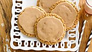 Easy Iced Oatmeal-Cardamom Cookies