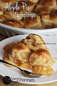 Apple Pie Dumplings with just 2 Ingredients!