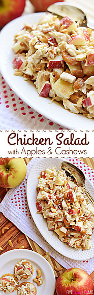 Chicken Salad with Apples & Cashews
