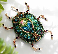 Brooch For Women – DIY Kit Beetle