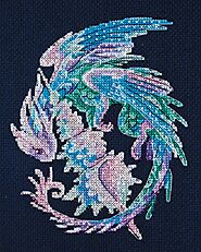 Animal Cross Stitch Kit – Dragon