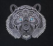 Animal Cross Stitch Kit – Tiger