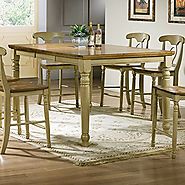 Beautiful Counter Height Dining Tables With Butterfly Leaf