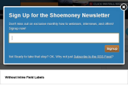 Opt-in Email Newsletter Popup Best Practices for 2012