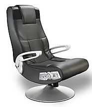 X Rocker 5127401 Pedestal Video Gaming Chair, Wireless , Black