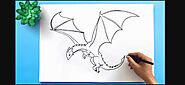 How to draw a Dragon for Beginners - How To Guide