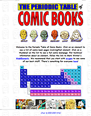 The Comic Book Periodic Table of the Elements