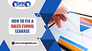How to Fix a Sales Funnel Leakage | Okko Global