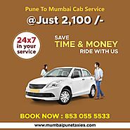 Pune to Mumbai cab service