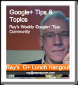 Your Google Plus Tip of the Week
