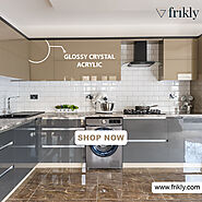 Glossy Crystal Acrylic Laminates - Buy Premium Quality Glossy Crystal Acrylic Laminates & Mica Online at Low Prices I...