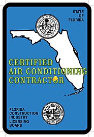 Get the Certified Air Conditioning Contractor Sticker