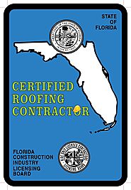 Construction Decals of Florida provides Roofing contractor Sticker