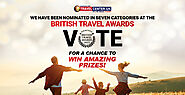 We’re Nominated! Vote In The British Travel Awards & We Can Both Be Winners