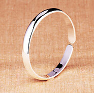 Eco-Friendly Copper Plating Silver Bracelet - L A E X C E L S A