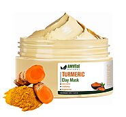 Detoxifying Vitamin C Clay Mask with Turmeric For Major Skin Concerns! - AMVital