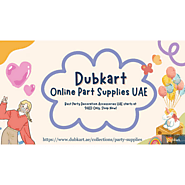 Dubkart -Get Party Decoration Accessories | Gender Revel Shower Supplies Starts 9AED