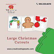 Celebrate Your Christmas With Large Christmas Cutouts