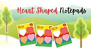 Elevate Your Valentine’s Day Messages With Creative Shapes Etc.’s Heart Shaped Notepads