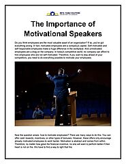 The Importance of Motivational Speakers. | PDF