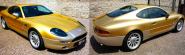 The Almost Entirely Gold Leafed Aston Martin
