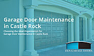 Finding Your Castle Rock Garage Door Expert
