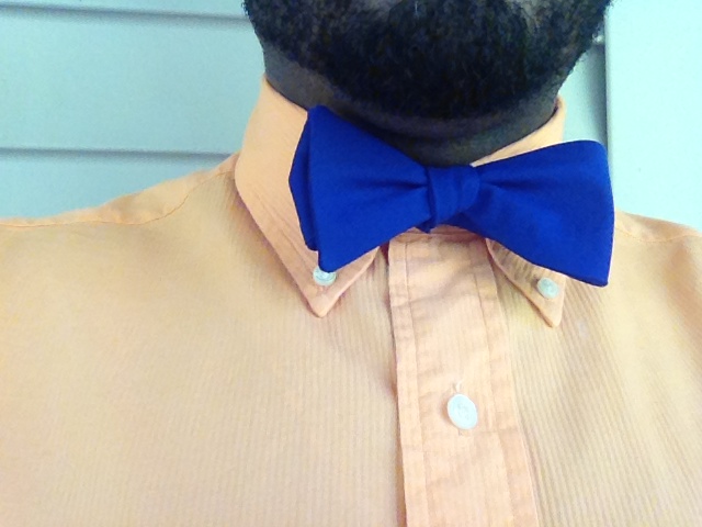 Headline for The Bow Tie Naming Rights Contest (Royal Blue)