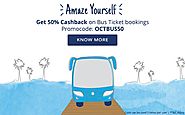 Paytm OCTBUS50 Bus Ticket Coupon code - 50% Cashback - Sitaphal