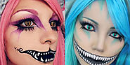 Beauty: 7 Incredible Cheshire Cat Makeup Tutorials That Take Halloween to the Next Level