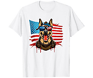 Dog Pug Lover American USA 4th Of July Funny T-Shirt | Funny T-Shirts For Birthdays And Other Holidays