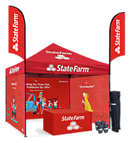 Custom Printed Pop Up Canopy Tents for Outdoor / Indoor Events & Promotions