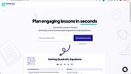 AI-powered lesson plans and teaching resources | Schemely