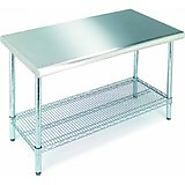 Amazon.com: Commercial Stainless Steel Work Prep Table 24 x 96 NSF Certified: Industrial & Scientific