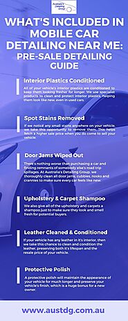 Mobile Car Detailing Near Me | Australia's Detailing Group