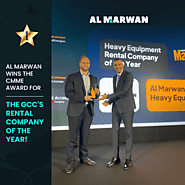 Al Marwan Wins Best GCC Rental Company for 2023 at CMME Awards